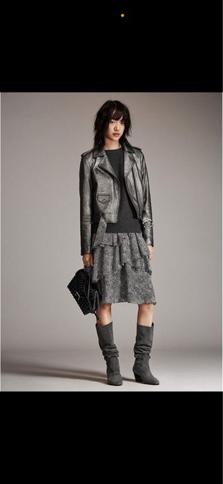 Кожаная куртка Michiel Kors