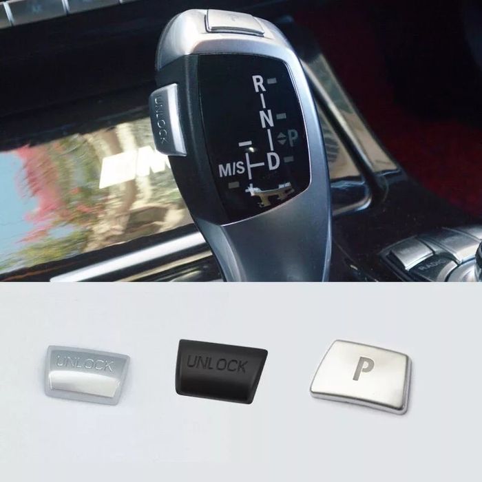 Buton parcare schimbator crom gri Bmw Seria 1 3 4 5 6 7 X1 X3 X4 X5 X6