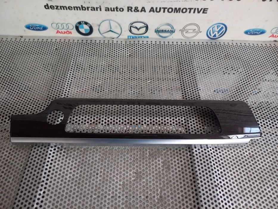 Ornament Trim Bord Lemn Mahon Bmw Seria 7 F01 F02 F03 F04 Volan Stanga Dezmembrez Bmw F01 F02