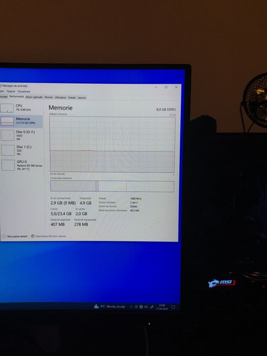 Kit placa de baza cu procesor + 8gb ram