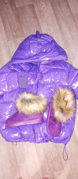 куртка зима комплект угги