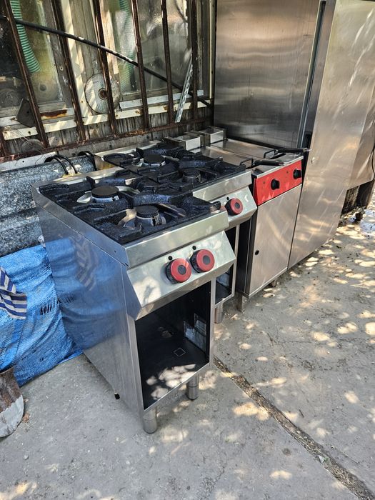 Газов котлон на база Професионален със защита СЕ  2-ка. Втора употреба