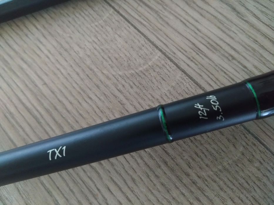 Шаранджийска въдица SHIMANO l TX-1 12ft , 3.5lb въдицa на 3 части. Много добре запазена!
