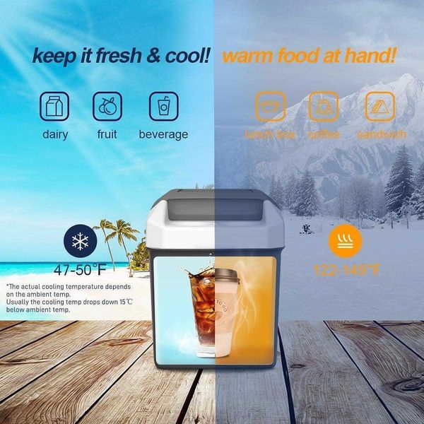 Хладилна кутия чанта/кутия за автомобил каравана кемпер 8л 12V 220V