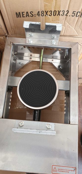 Plita gaz rotunda wafe bubble