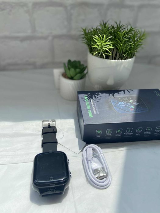 Смарт часовник с GPS, видеоразговори, пулс, IP67, 4G мрежа