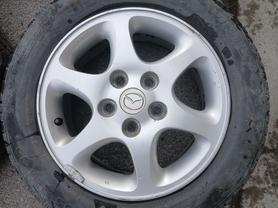 Оригинални Алуминиеви джанти 15цола за Mazda 626-6.5.3.Mpv .5×114.3.Kia.Toyota..Suzuki swift.