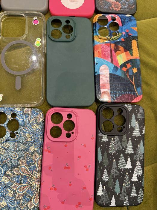 12 броя калъфи за iPhone 15 Pro