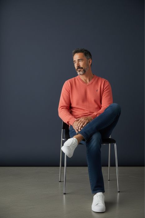 Pulover barbati cu anchior