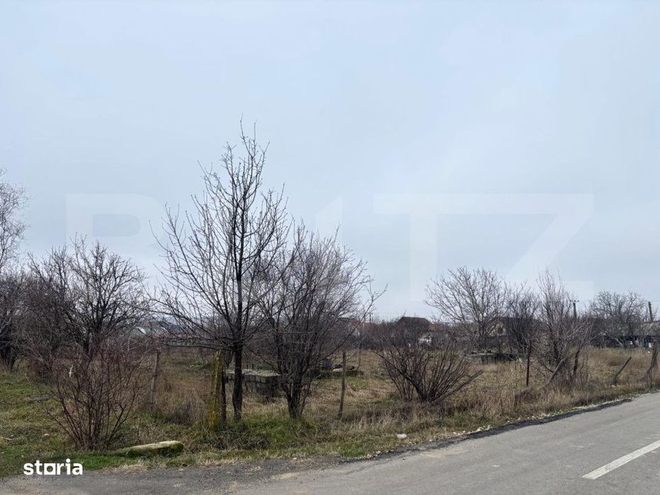 Teren IV 1200 mp, deschidere bilaterala, toate utilitatile, Podari