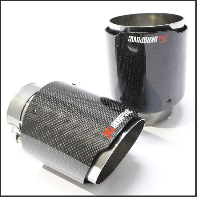 Tips evacuare toba finala sport inox carbon Akrapovic BMW AUDI VW Golf