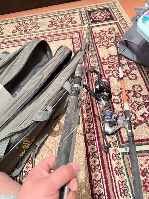 удочка спиннинг с катушкой