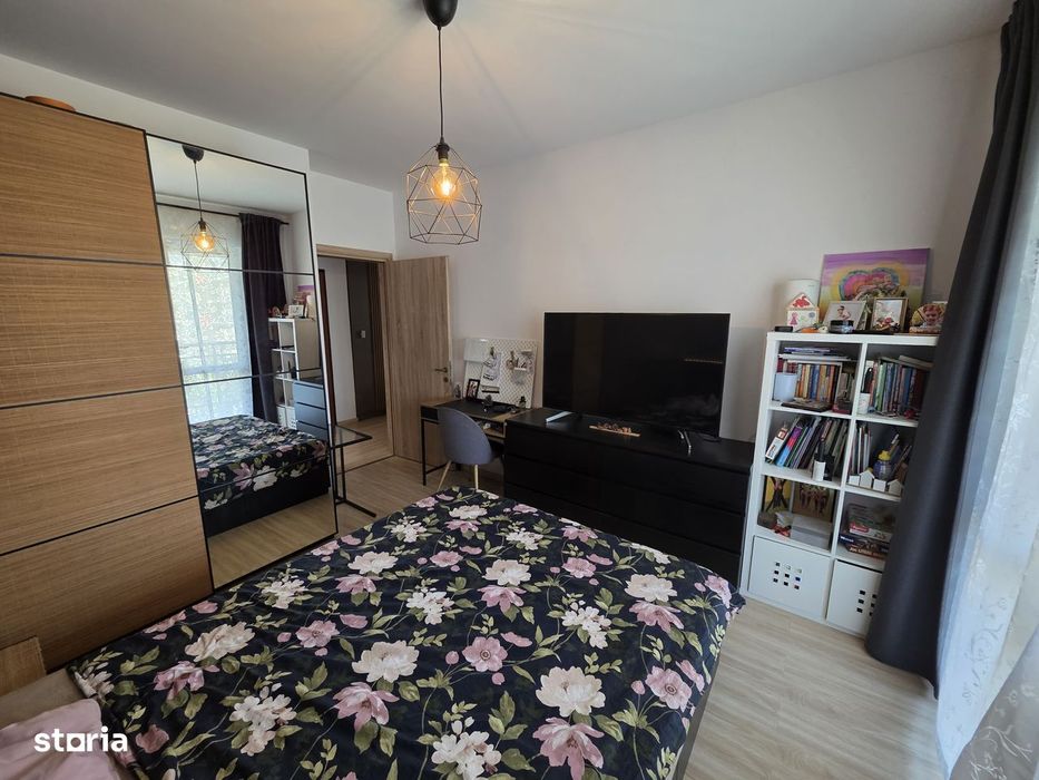 Apartament 2 camere 65mp | Berceni Cartierul Solar - View parc/piscină