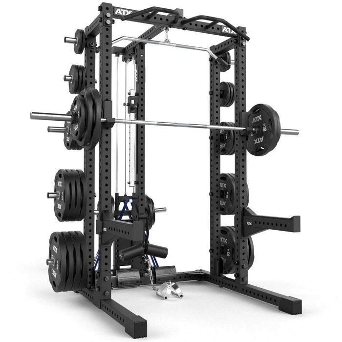 Комбинирана Стойка за Фитнес / Скрипец Поставка за Дискове / Half Rack