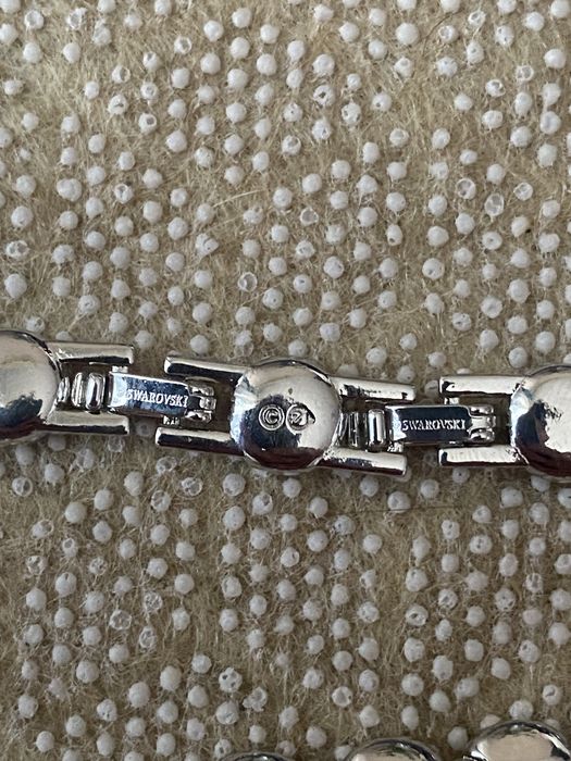 Swarovski Bratara si lantisor