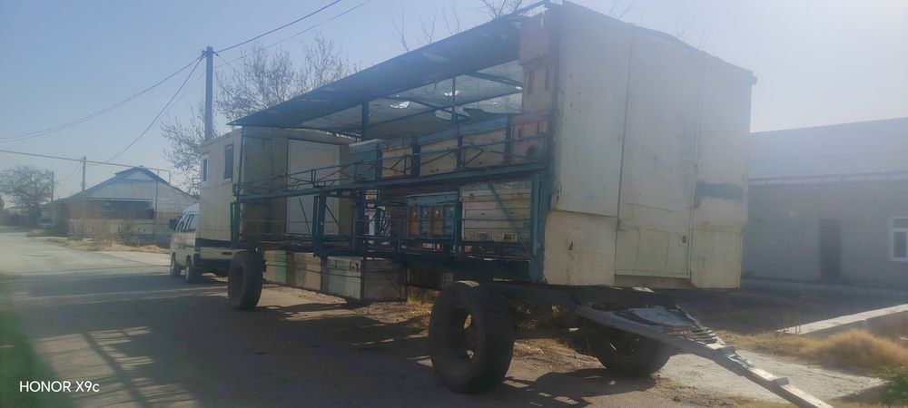 Asalari prsepi
1)37 та асалари уялари(яшик)
2) 2 запаска балон.
3) Дищ