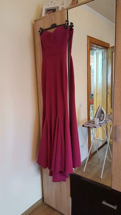 Rochie fucsia roz închis 36 S