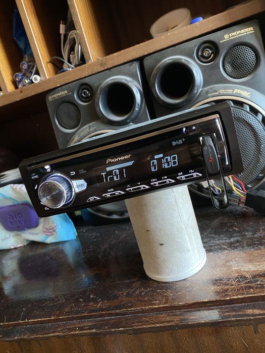 Pioneer DEH-S400DAB - ВИСОК КЛАС - USB, AUX, CD плеър сд за кола авто радио
