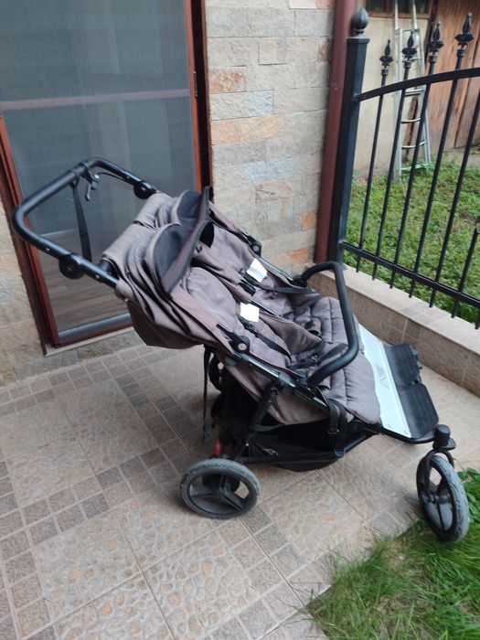 MOUNTAIN BUGGY Комбинирана количка за близнаци DUET V3 LUXURY РИБЕНА К