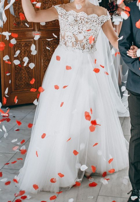 Rochie de mireasa model Aida, marca Lorenzo Rossi