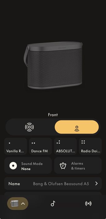 Boxa activa Bang & Olufsen Beosound A5 boxa bang & olufsen A5 spaced grey