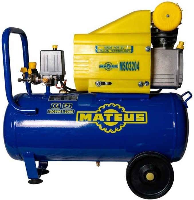 Компрессор масляный Mateus НР-3 MS03204, 8 бар