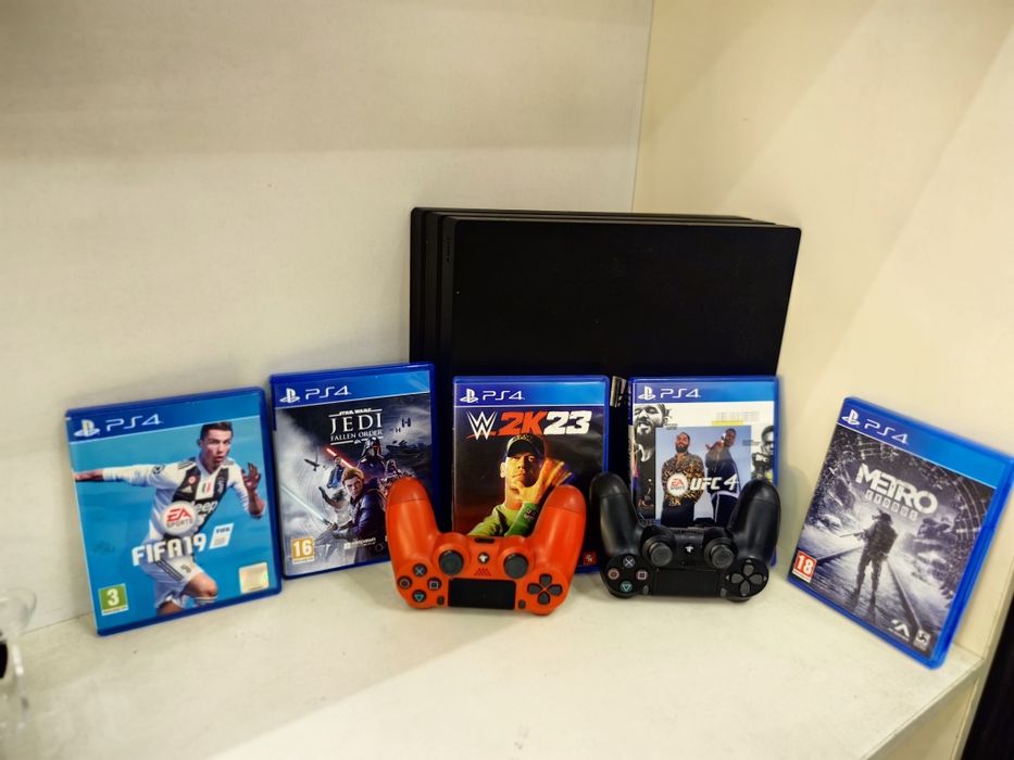 Хб! Конзола Playstation4 PS4 PRO 5 игри