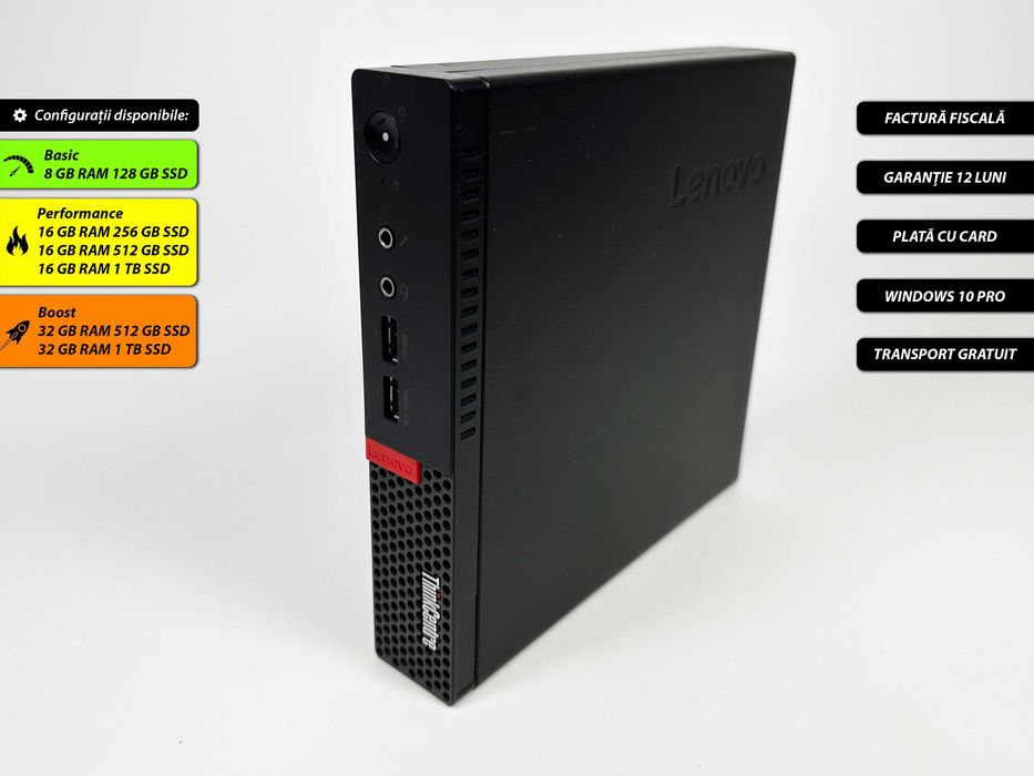 Tiny PC Lenovo Thinkcenter i5 - 7500T 8 gb ram 128gb SSD Garantie 1 an