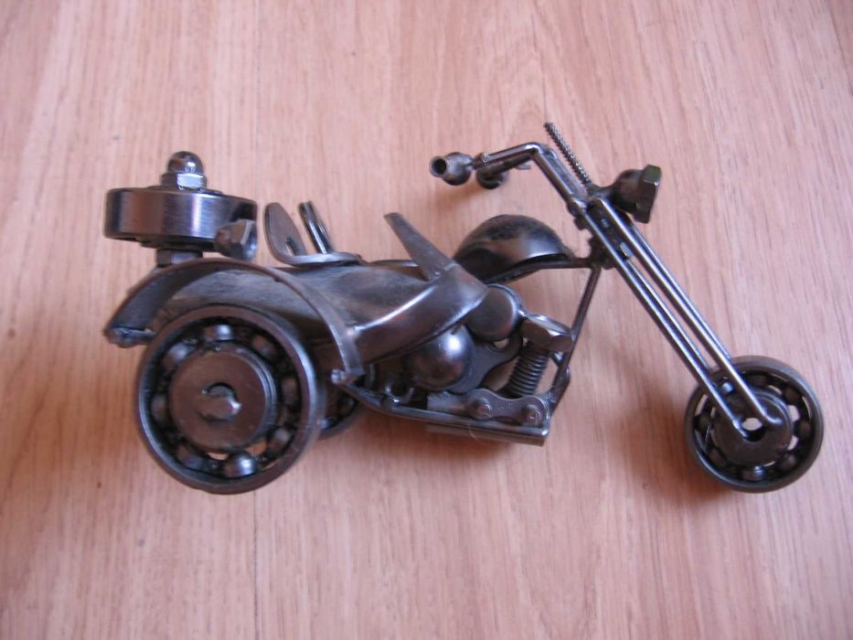 Мотор с кош метална пластика