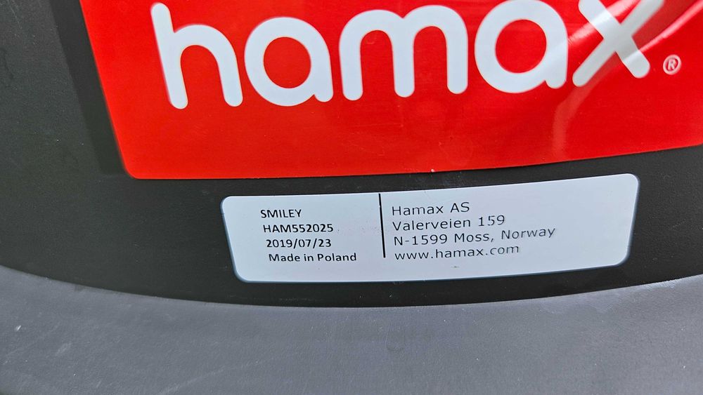 Scaun bicicleta pentru copii Hamax Smiley