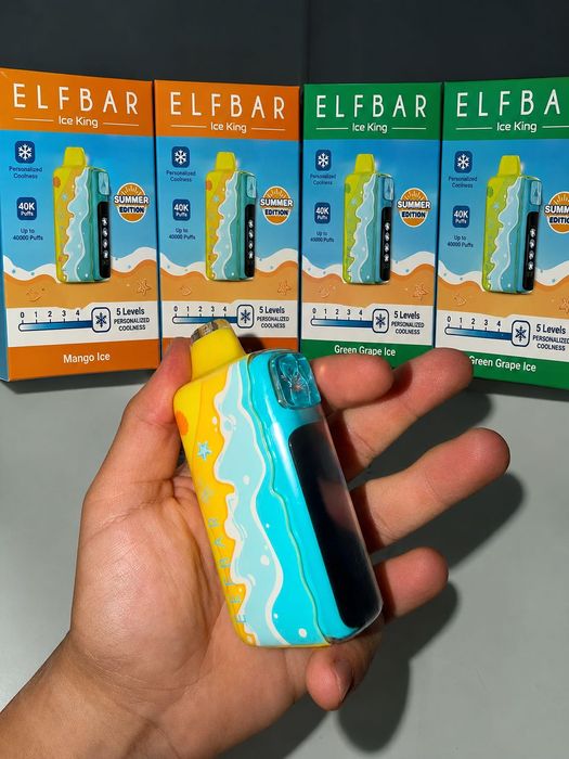 Vape 40.000 Puffs Reglaj Gheata Reincarcabil Display