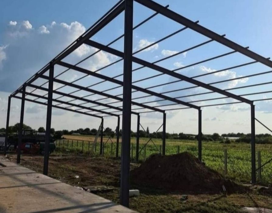 Confecționăm structuri metalice complete diverse tipuri și dimensiuni