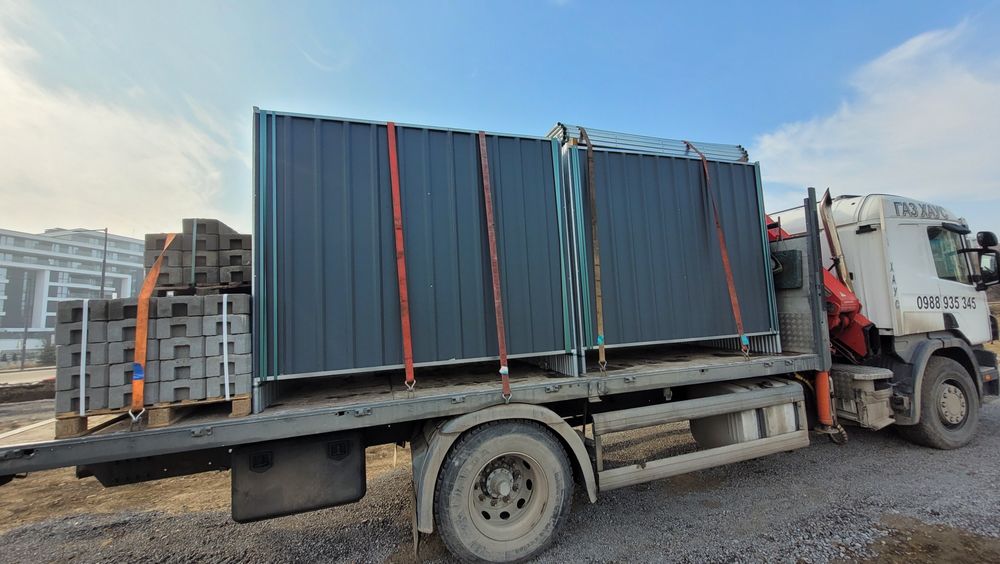 Мобилна плътна / строителна ограда НОВА !