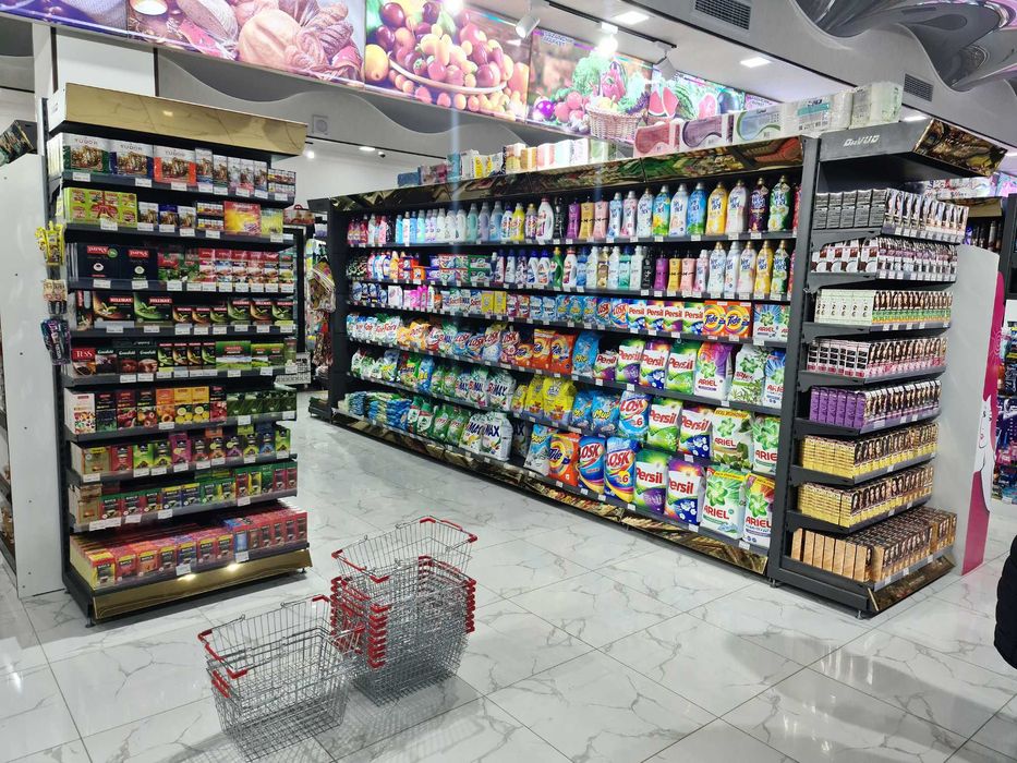 Стеллаж двусторонний