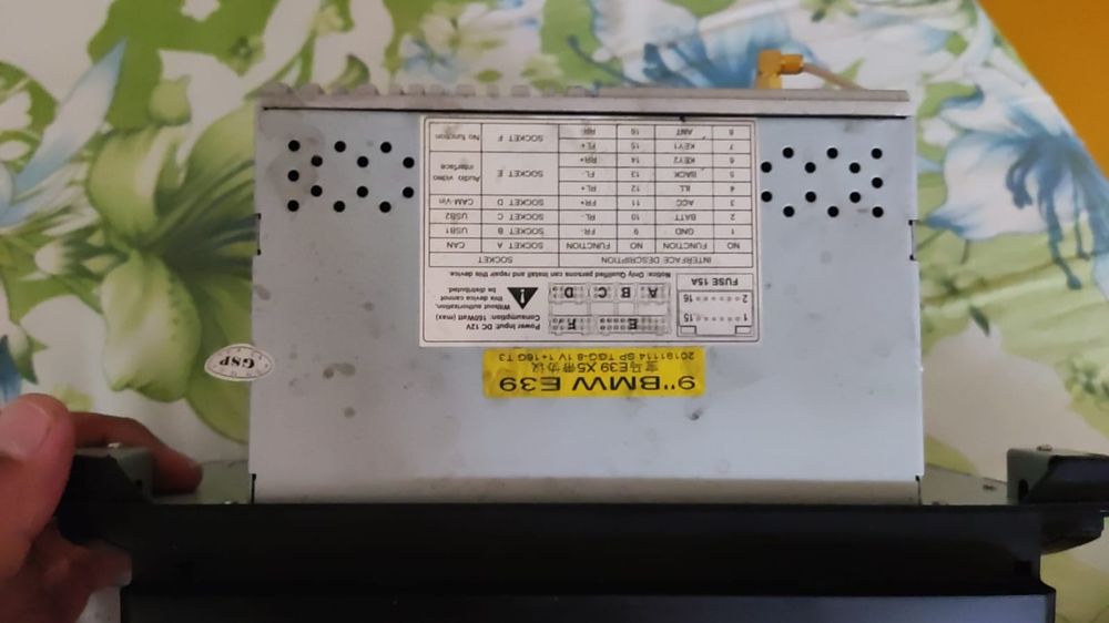 Магнитола андроид для БМВ