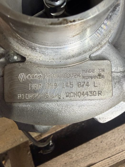 Оригинално турбо , tyrbo  Garrett GTC2060VZ Audi VW 3.0 TDI 245 hp 059145874L