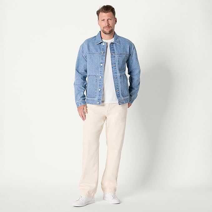 Комфортная джинсовая куртка на весну - осень