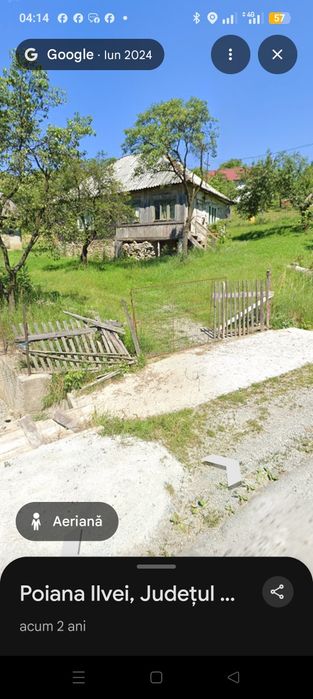 Teren intravilan cu casă veche și anexă de vânzare