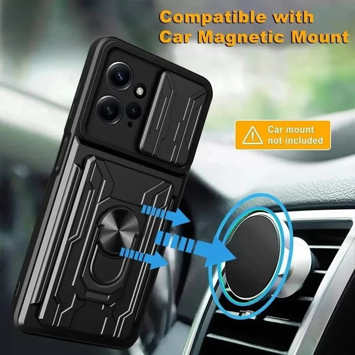 Xiaomi Redmi Note 13 Pro / 13 Pro+ / RING CARD SLOT Удароустойчив кейс