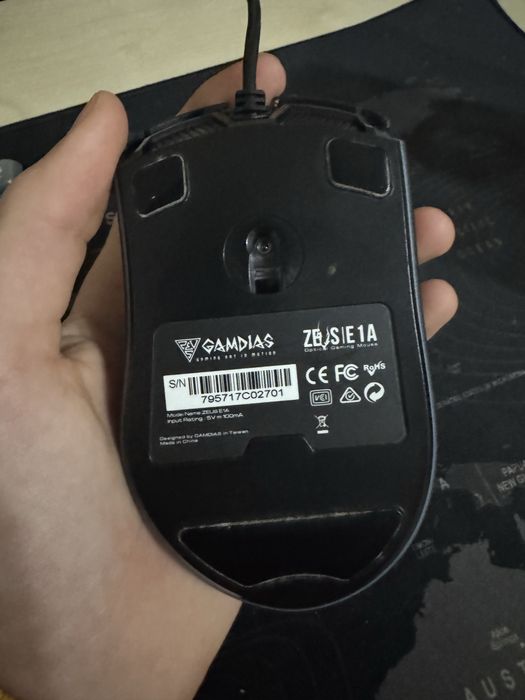 Mouse gaming gamidas