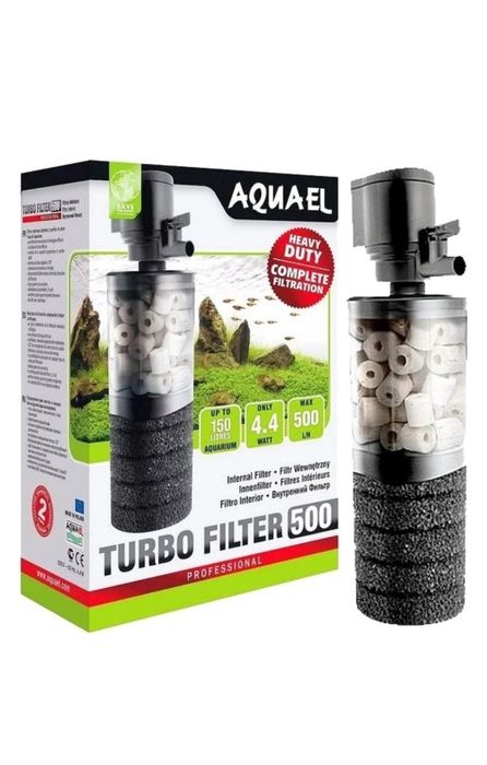 Продаем фильтр aquael Turbo 500 до 150 литров производство Польша.