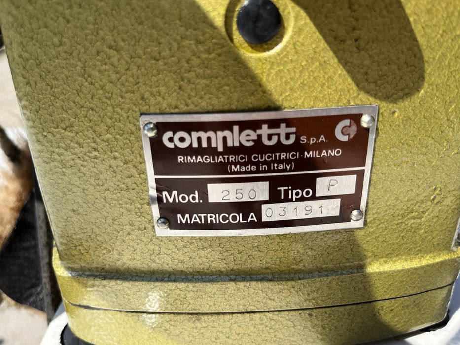 Masina conti complett 250P piele blana tricot