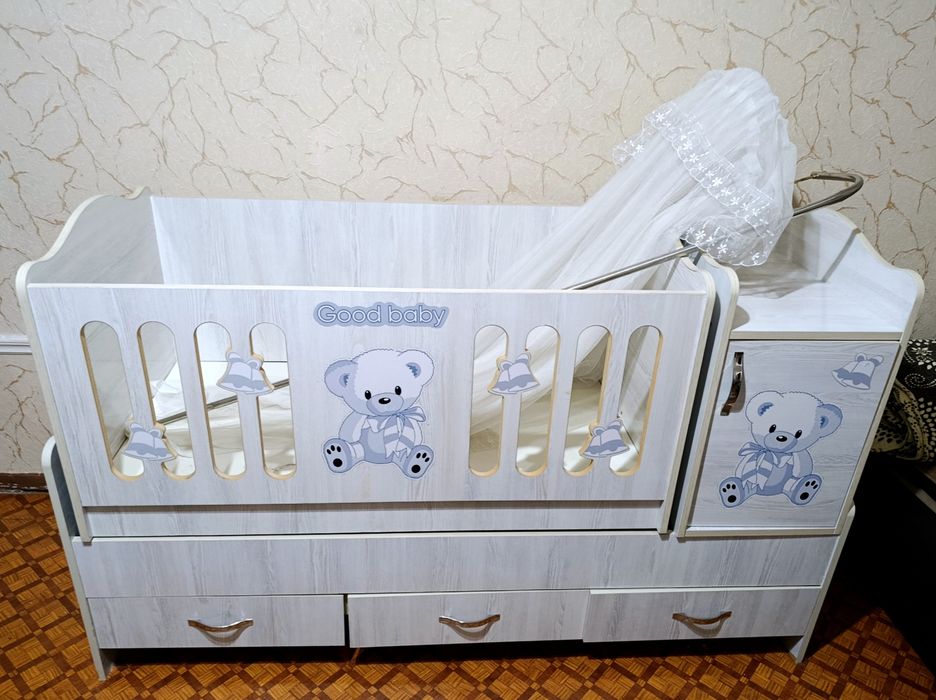 Продам детскую кроватку - люльку
