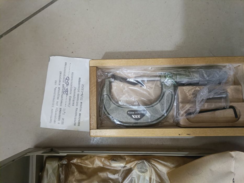 Микрометр  75 -100  Новые Ссср