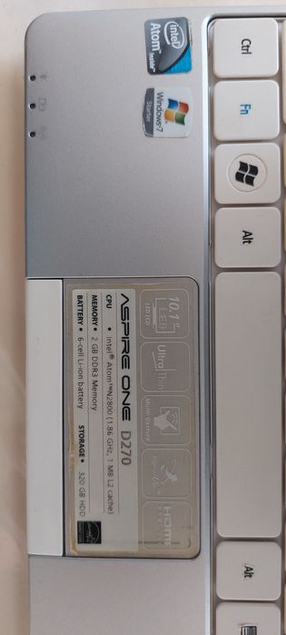 Aser Aspire One D270
