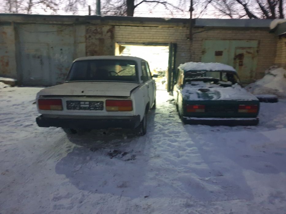 Ваз 2107 белый раптор