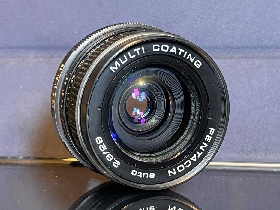 Широкоугольный объектив Pentacon auto 29mm f/2.8 Multi Coating (M42)
