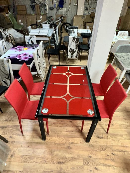 Маса 130/80 + 4стола  Последни бройки