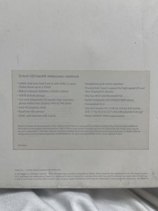 Продам макбук MACBOOK