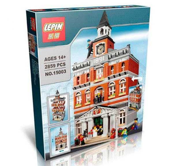 Аналог Lego 10224 town hall